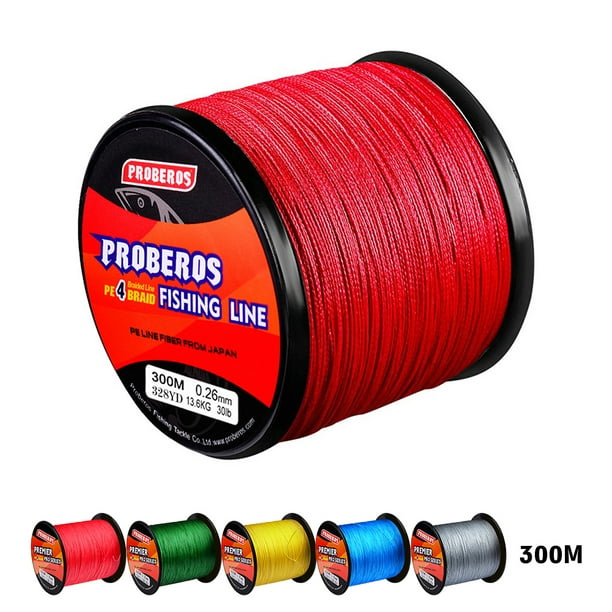 Details about   300M 15lb-60lb PE Spectra Braided Fishing Line Super Strong 4 Strands Fish Line 